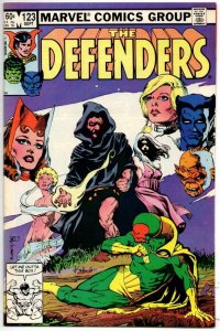 DEFENDERS #123, VF/NM, Vision Scarlett Witch Hulk 1972 1983 Marvel