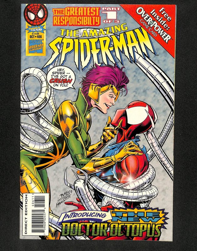 Amazing Spider-Man #406 Doctor Octopus!