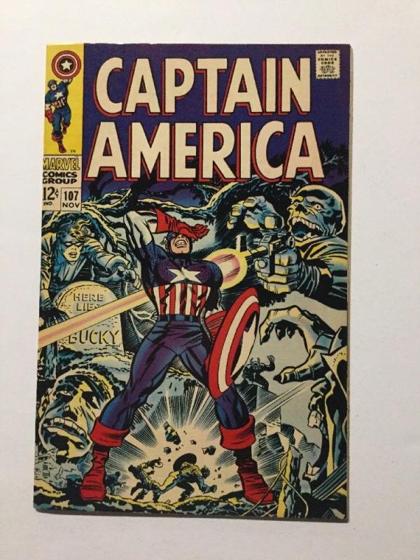 Captain America 107 Nm- Near Mint- 9.2