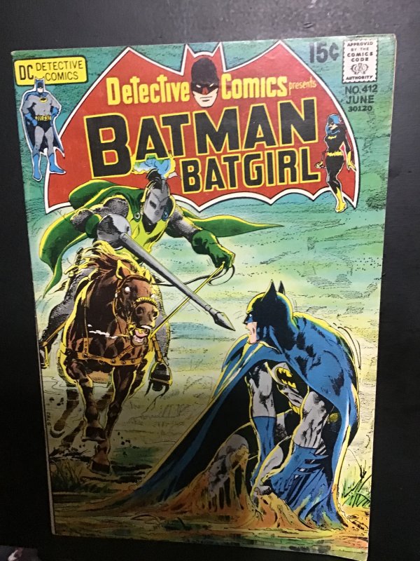 Detective Comics #412 (1971) high-grade Neil Adams cover key! VF/NM Boca CERT.