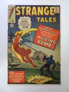 Strange Tales #112 (1963) VG/FN condition 3/4 tear back cover