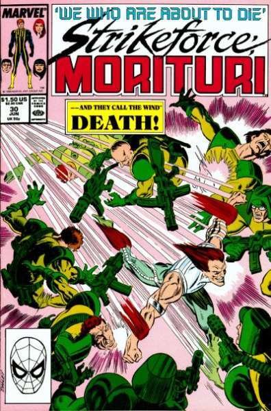 Strikeforce: Morituri (1986 series) #30, VF+ (Stock photo)