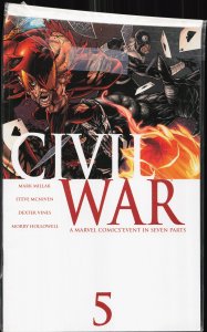 Civil War #5 (2006) Spider-Man