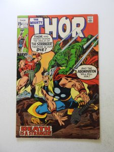 Thor #178 (1970) FN- condition