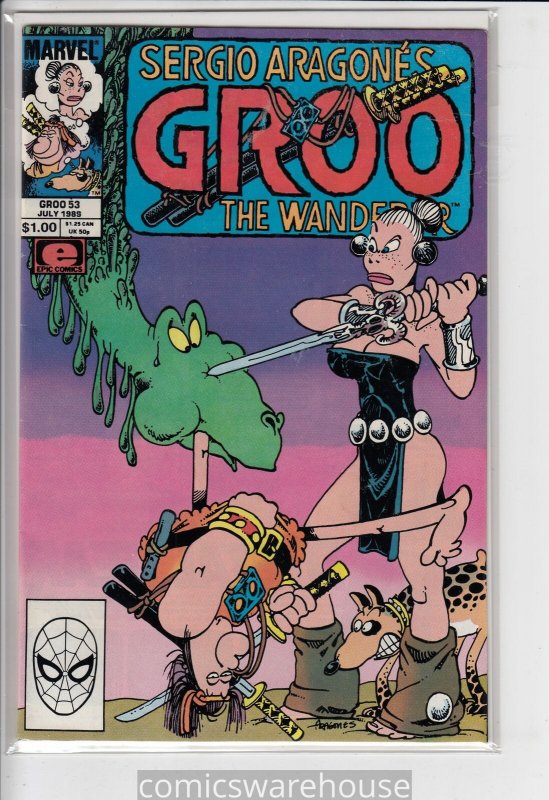 GROO THE WANDERER (1985 MARVEL) #53 VF+ A13607