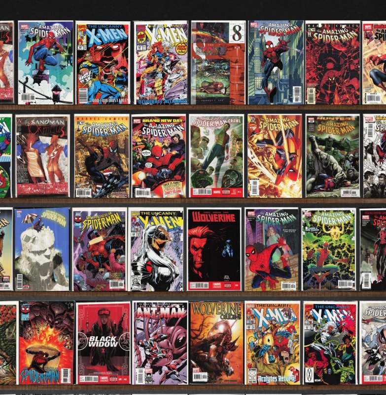 Huge Lot 140+ Comics with The Amazing Spider-Man, X-Force & More!