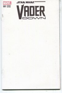Star Wars: Vader Down #1 Blank Variant (Grade 9.2) WH