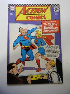 Action Comics #346 (1967) GD+ Condition centerfold detached