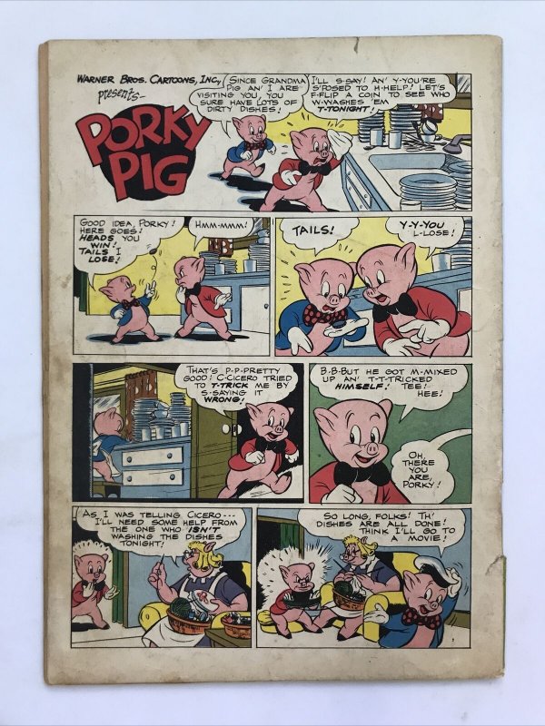 Four Color 182   Porky Pig in Ever Never Land