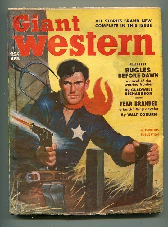 Giant Western-Apr/1951-Western Pulp Thrills-Richardson-Coburn-VG