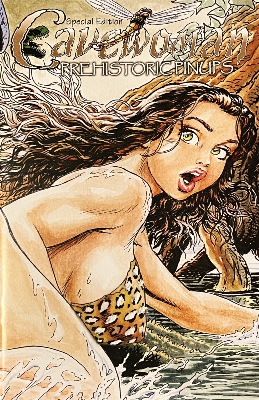 Cavewoman: Prehistoric Pinups #4 Regular, Nude, Special, Special Nude (2004)