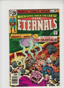 THE ETERNALS VOL.#2 # 1 1976  MARVEL /  KIRBY / NEWSSTAND / CONDITION WORTH IT 