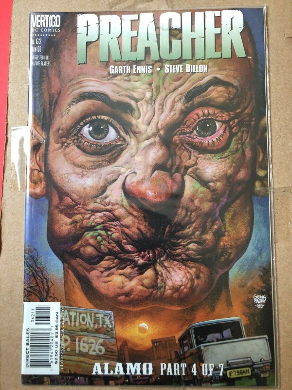 PREACHER  V1 #62 2000 VERTIGO /  DIRECT SALE / NM+