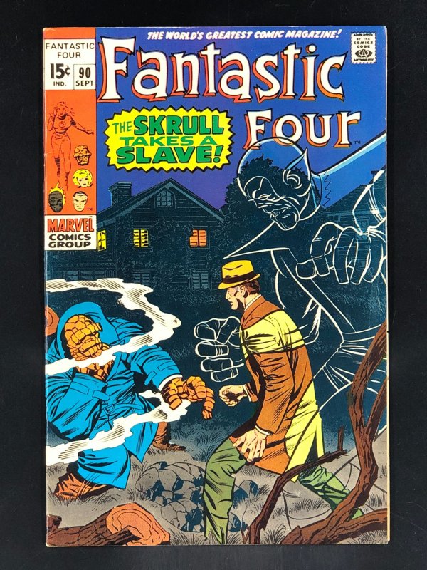 Fantastic Four #90 (1969) VG/FN