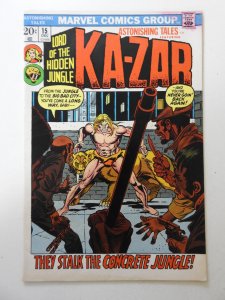 Astonishing Tales #15 (1972) FN Condition! overspray