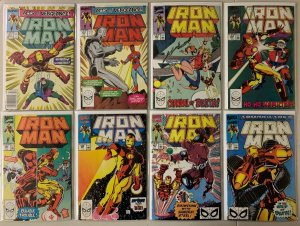Iron Man lot #251-299 Marvel 1st Series (average 8.0 VF) 40 diff (1989-'93)