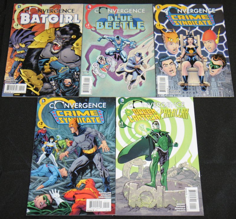 Modern DC CONVERGENCE TITLES 28pc Mid-High Grade Comic Lot VF-NM Justice League