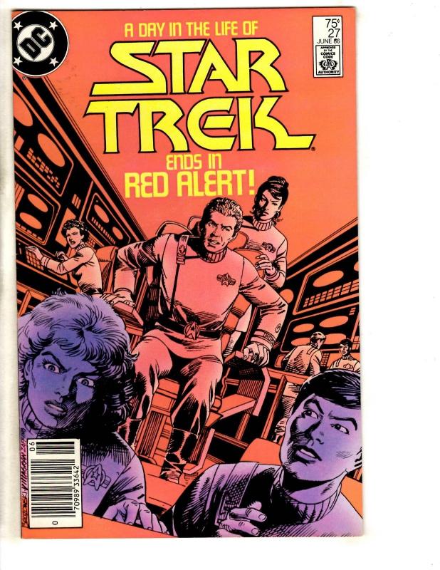 10 Star Trek DC Comic Books # 15 16 17 18 20 23 25 27 28 26 Captain Kirk JG4