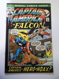 Captain America #153 (1972) FN Condition