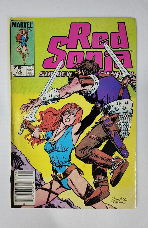 Red Sonja #12 (1986) Newsstand