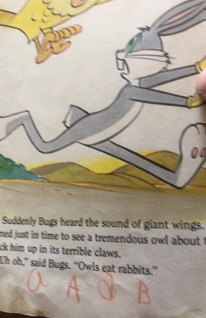 Bugs bunny marooned 1985 Little Golden book see pics