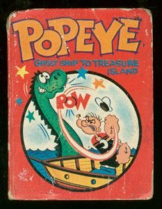 POPEYE #2008-GHOST SHIP TREASURE ISLAND-BIG LITTLE BOOK G/VG