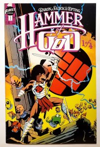 Hammer of God #1 (Feb 1990, First) 7.0 FN/VF
