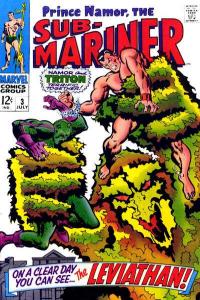 Sub-Mariner (1968 series)  #3, Fine- (Stock photo)