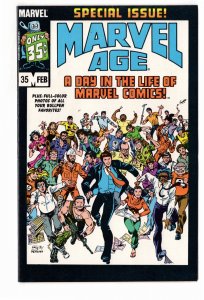 Marvel Age #35 (1986)