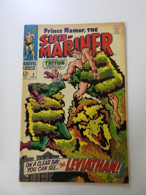 Sub-Mariner #3 (1968) VG/FN condition