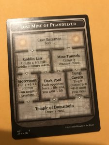 LOST MINE of PHANDELVER Skeleton token #21 : MTG, Adventures in Forgotten Realm