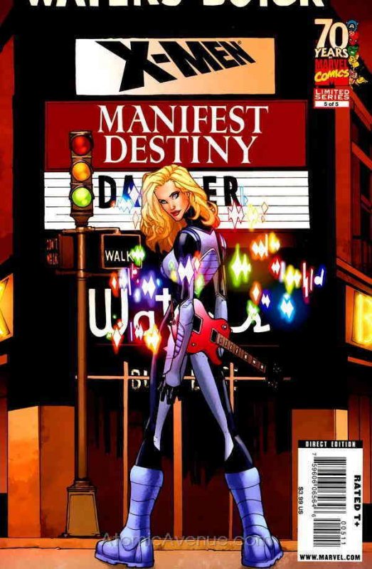 X-Men: Manifest Destiny #5A VF ; Marvel | Error Edition