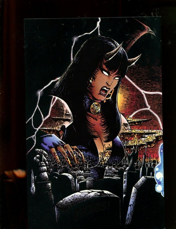 LADY DEATH II: BETWEEN HEAVEN & HELL #1 (9.2) 1ST PRINTING! PREMIUM EDITION!  