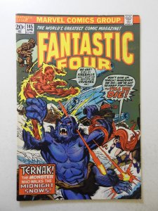 Fantastic Four #145 (1974) VF- Condition! MVS intact!