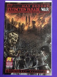 THE EXTINCTION PARADE: WAR #1 2014 AVATAR / SDCC EXCLUSIVE /  HIGH QUALITY