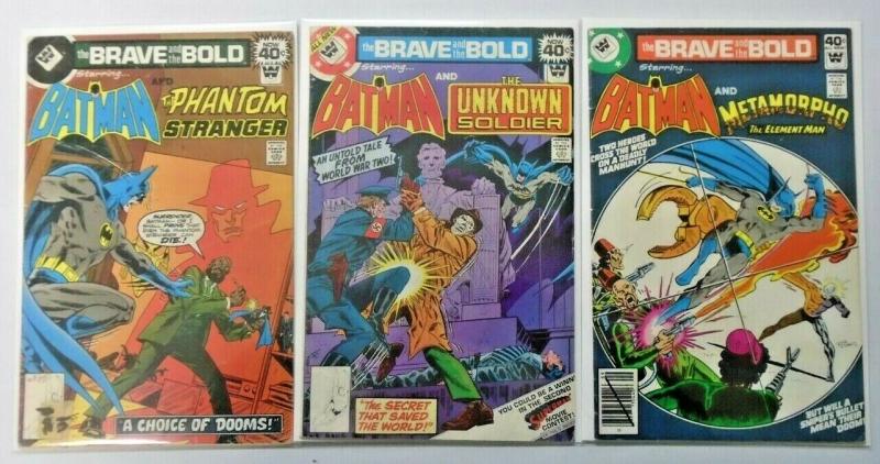 Whitman Brave and the Bold Lot #145 + #146 + #154 1st Series 4.0 VG (1978)