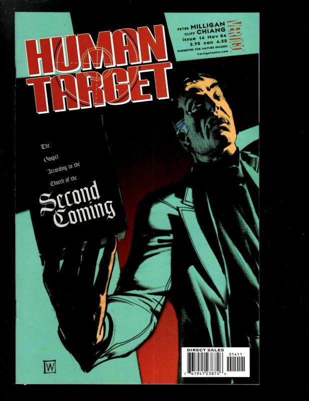 13 Human Target Vertigo Comics # 13 14 15 16 17 18 19 20 21 + # 1 2 3 4  CE1