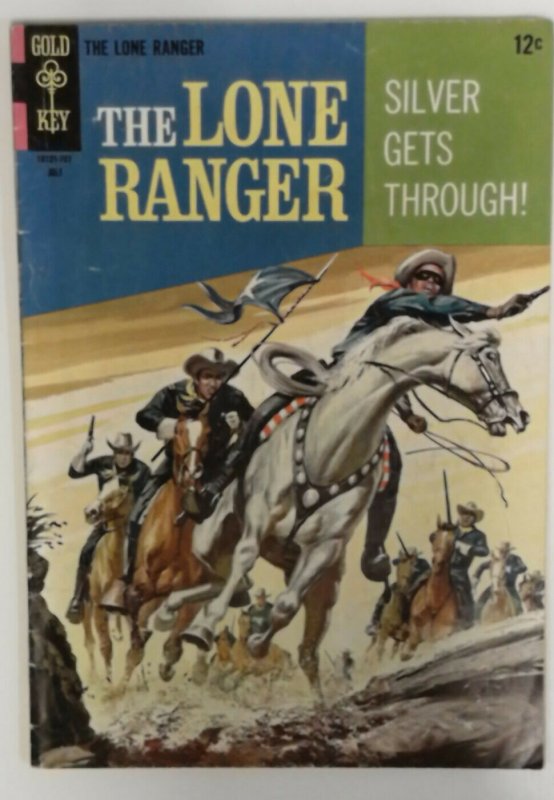 The Lone Ranger 7  FN  Gold Key 1967  Silver Age  Western Cowboy Comics