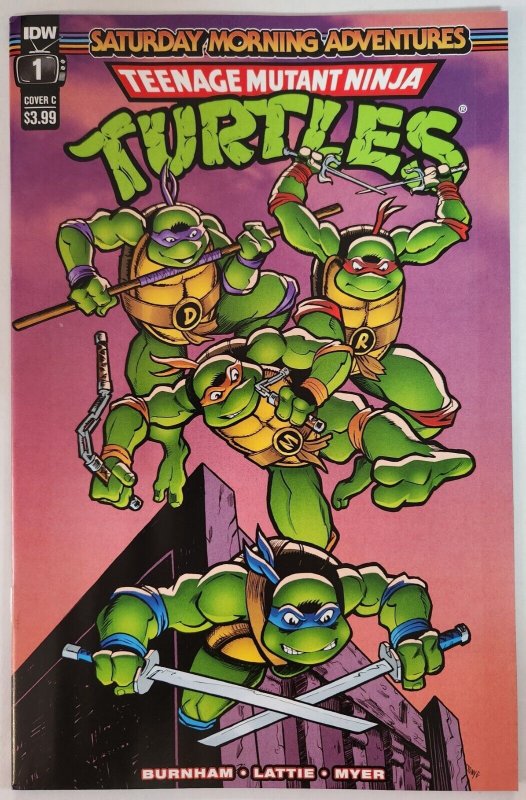 Teenage Mutant Ninja Turtles Saturday Morning Adventures #1 Cover C NM IDW 2022 