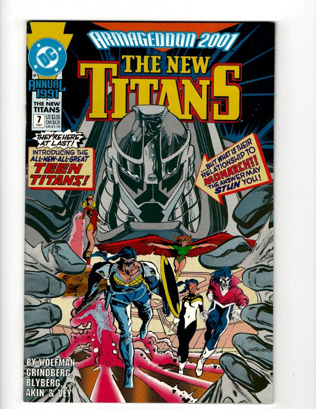 The New Titans Annual #7 (1991) SR8