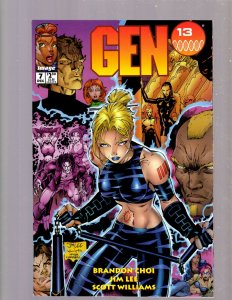 Lot Of 10 Gen 13 Image Comic Books # 3 4 5 6 7 8 9 10 11 12 J Scott Campbell RP4