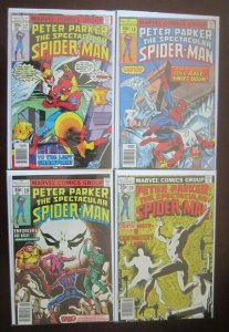 Parker Spider-Man comic lot: #2-45 all 39 different books avg 5.0 (1977-80)