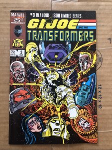 G.I. Joe and the Transformers #3 Direct Edition (1987)