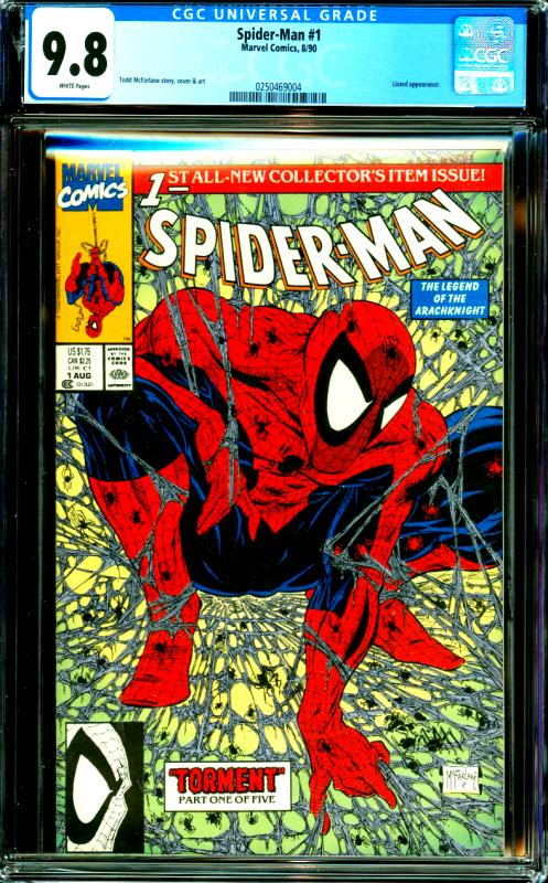 Spider-Man #1 CGC Graded 9.8