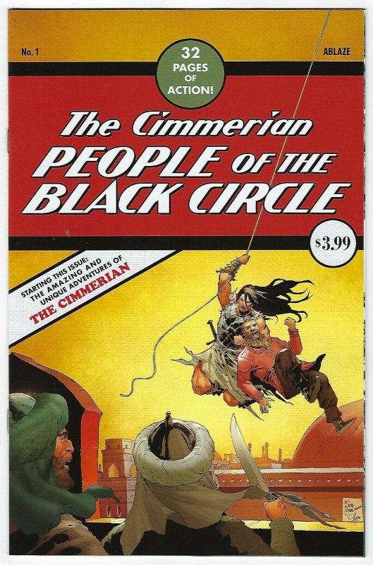 Cimmerian People Of Black Circle # 1 Homage Cover NM Ablaze (Conan)