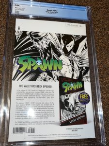 Spawn 275 (2017),  Amazing Comic Con Wood Sketch Variant Cover, CGC Graded 9.8