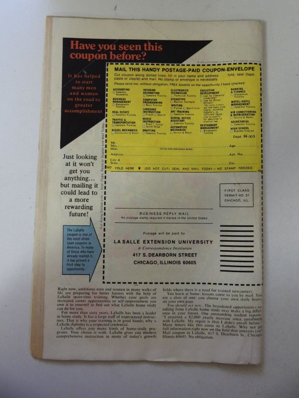 Supernatural Thrillers #14 (1975) VG Condition