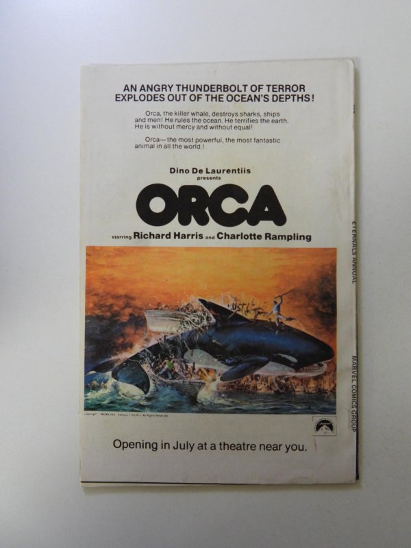 The Eternals Annual (1977) FN/VF condition