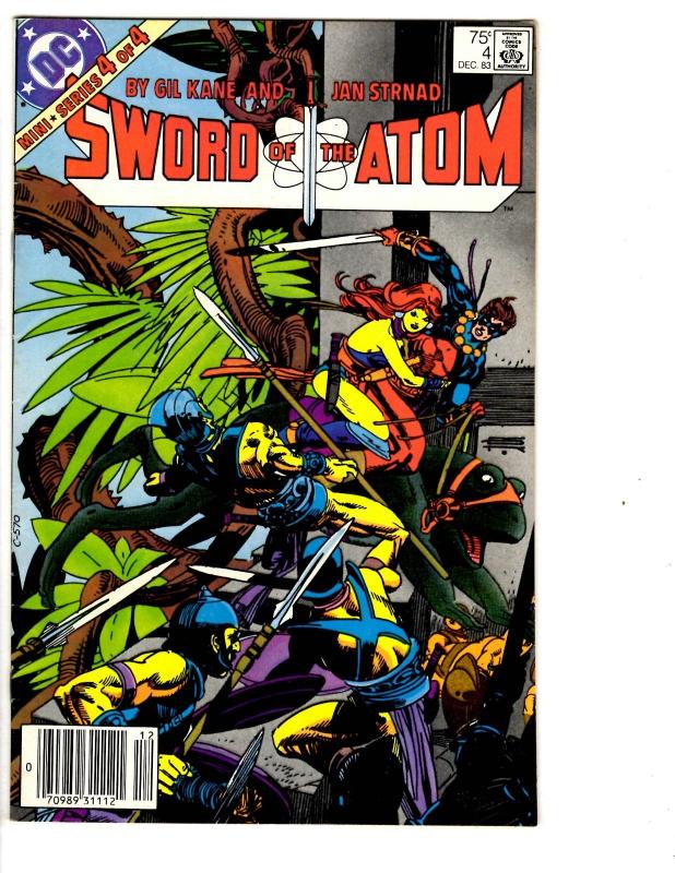 4 DC Comics Sword of the Atom#4 Armageddon Inferno #3 Ragman #4 A Bizarro #1 JB3