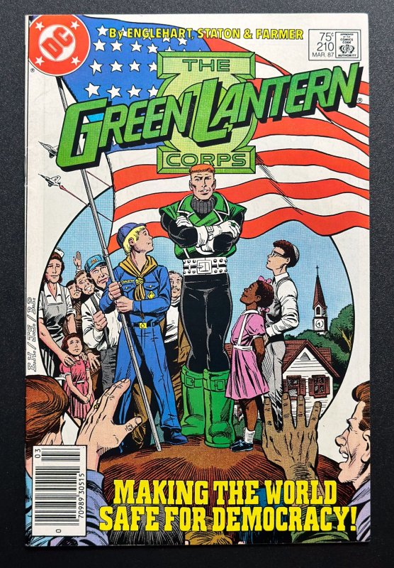 The Green Lantern Corps #210 (1987) FN